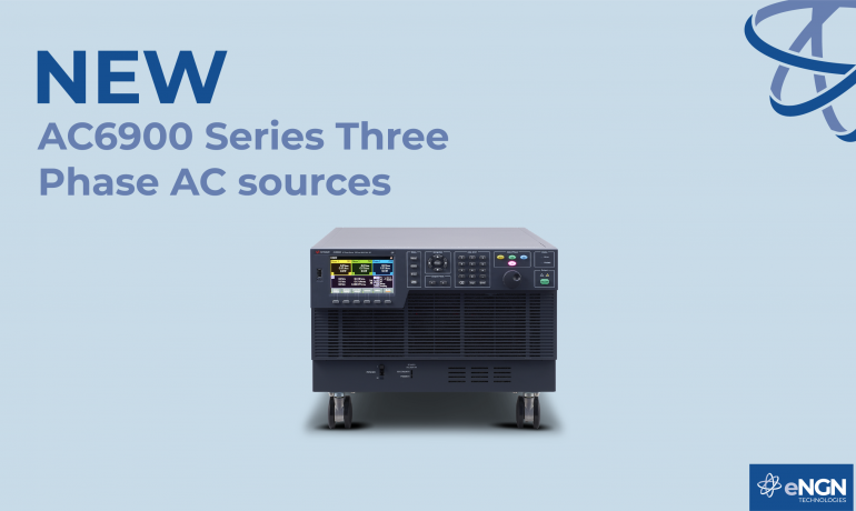 New AC6900 Series Three Phase AC sources