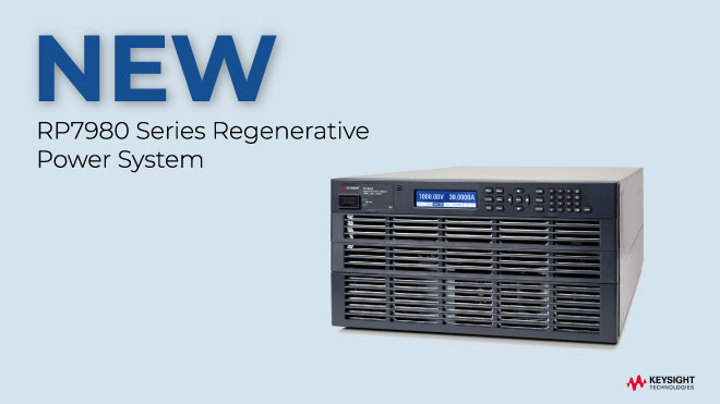 NEW RP7980 Series Regenerative Power System
