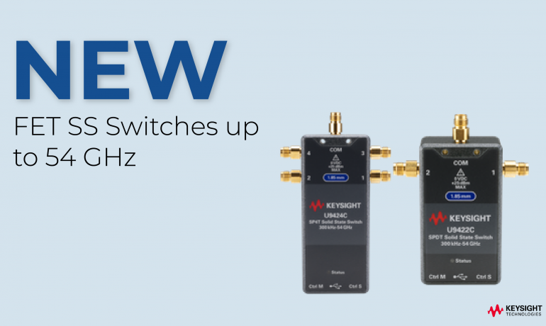 New FET SS Switches up to 54 GHz Available Now!