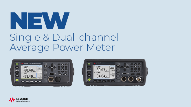 NEW Single and Dual-channel Average Power Meters