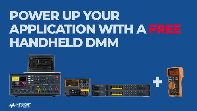 Power Up Your Application with a Free Handheld DMM