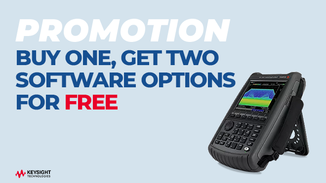 PROMOTION - Buy one, get two software options for free