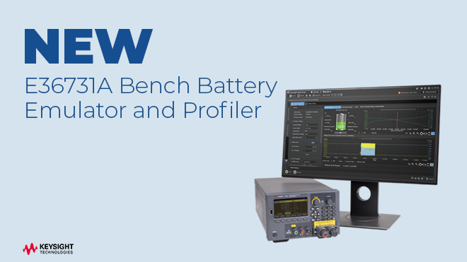 NEW E36731A Bench Battery Emulator and Profiler