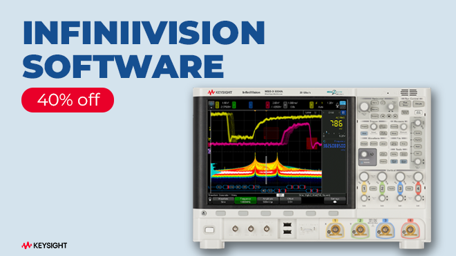 InfiniiVision Software 40% off