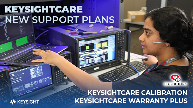 KeysightCare - New support plans