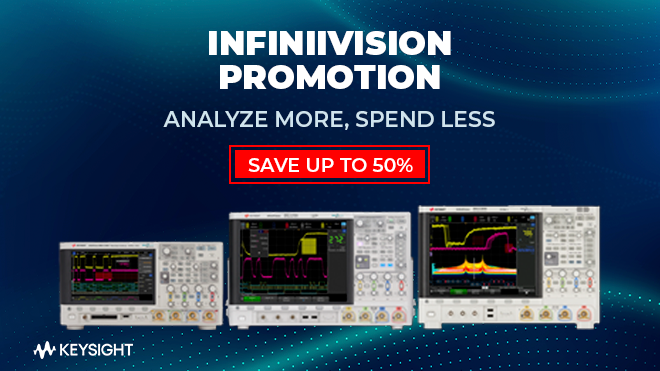 InfiniiVision Promotion - Analyze More, Spend Less