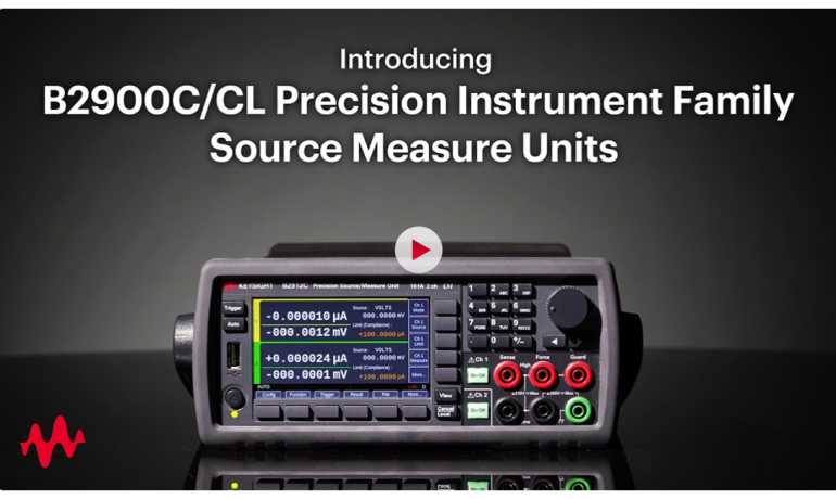 Introducing the Keysight B2900C/CL Series Precision SMU