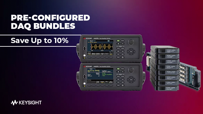 Pre-configured DAQ Bundles - Save Up to 10%